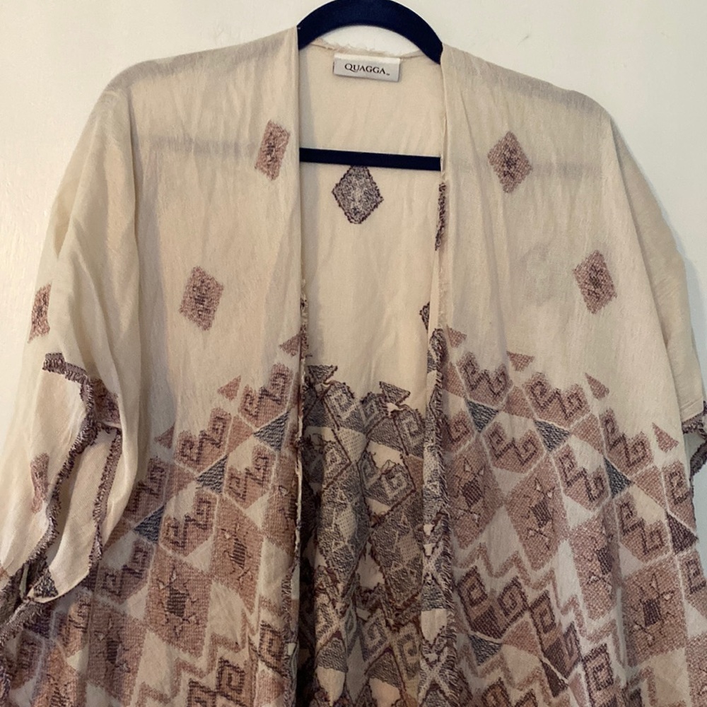 Aztec detailed Kimono